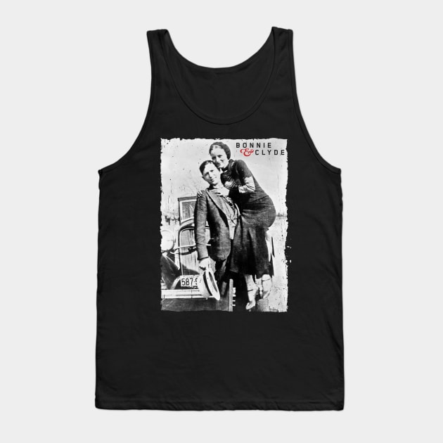 bonnie & clyde Tank Top by small alley co